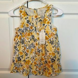 Girls floral tunic and legging set